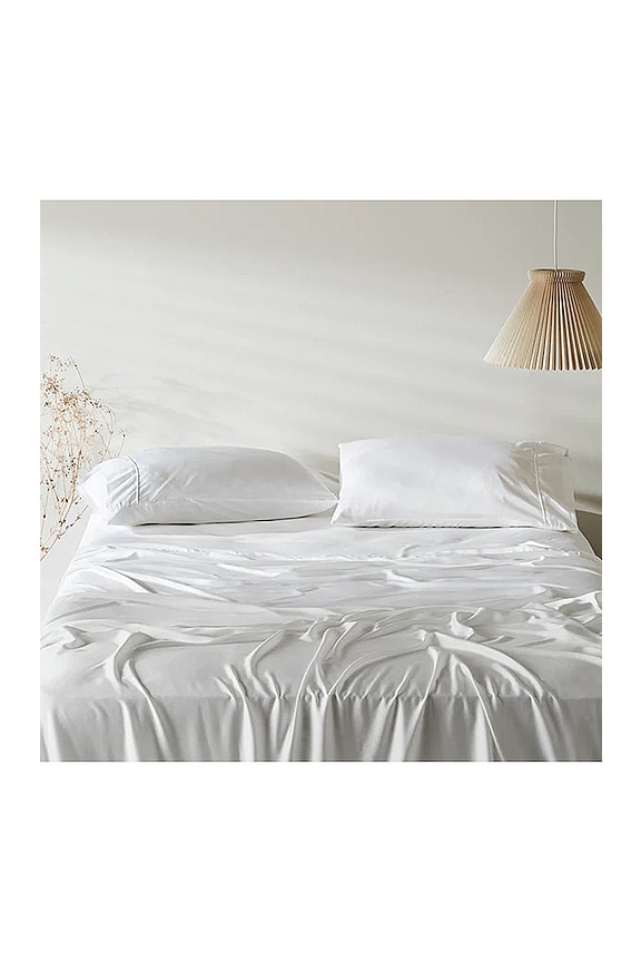 view 2 of 3 CONJUNTO DE FUNDA DE ALMOHADA SIGNATURE SATEEN PILLOWCASE SET in Cloud