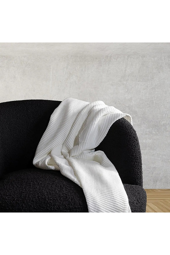 Ettitude Cleanbamboo Waffle Throw Blanket - Thumbnail 2