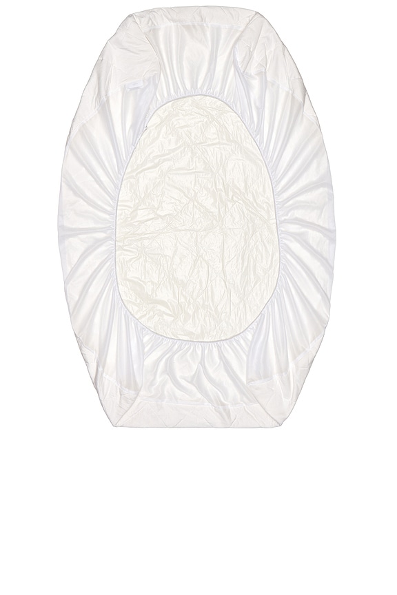 view 2 of 2 CleanBamboo Crib Mattress Protector in Cloud