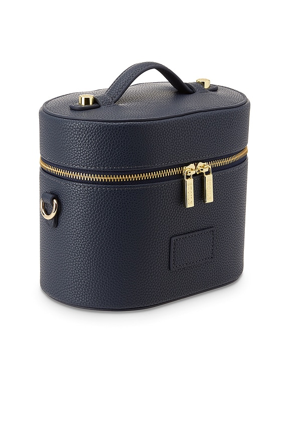 view 2 of 5 POCHETTE À MAQUILLAGE OVAL TOILETRY CASE in Navy