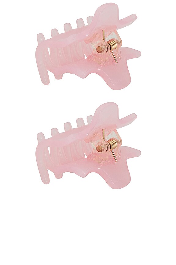 view 2 of 2 LOT DE PINCES BABY HEARTBREAKER in Pink Vanilla