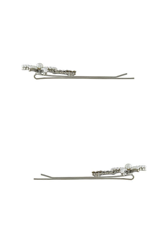 view 2 of 2 Bow Barrette Set in Take A Bow