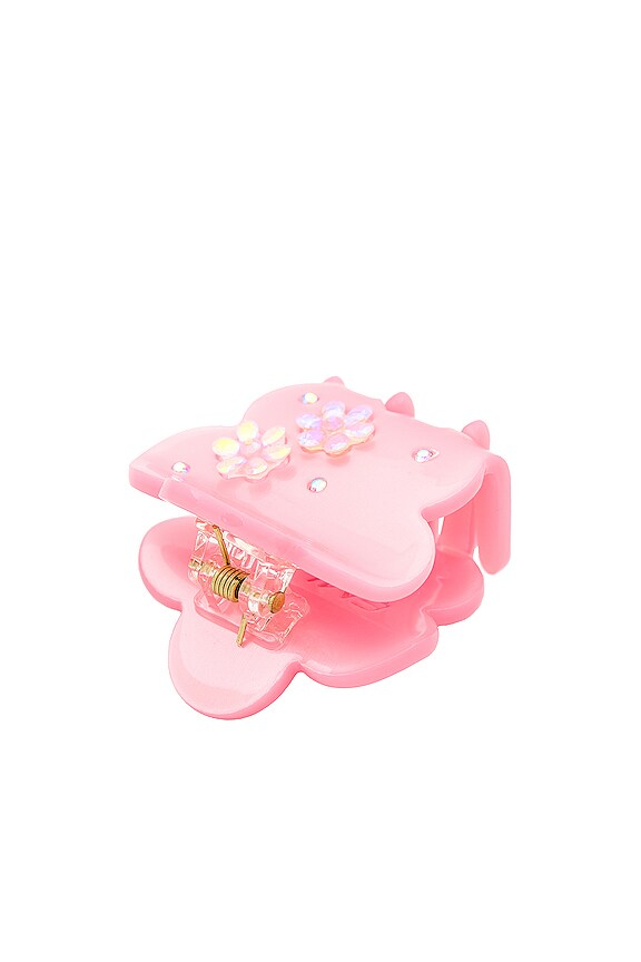 view 2 of 2 Midi Blossom Clip in Rose Milk