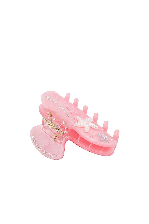 view 2 of 2 BARRETTE À CHEVEUX SWEETHEART in Pink Water Fairy