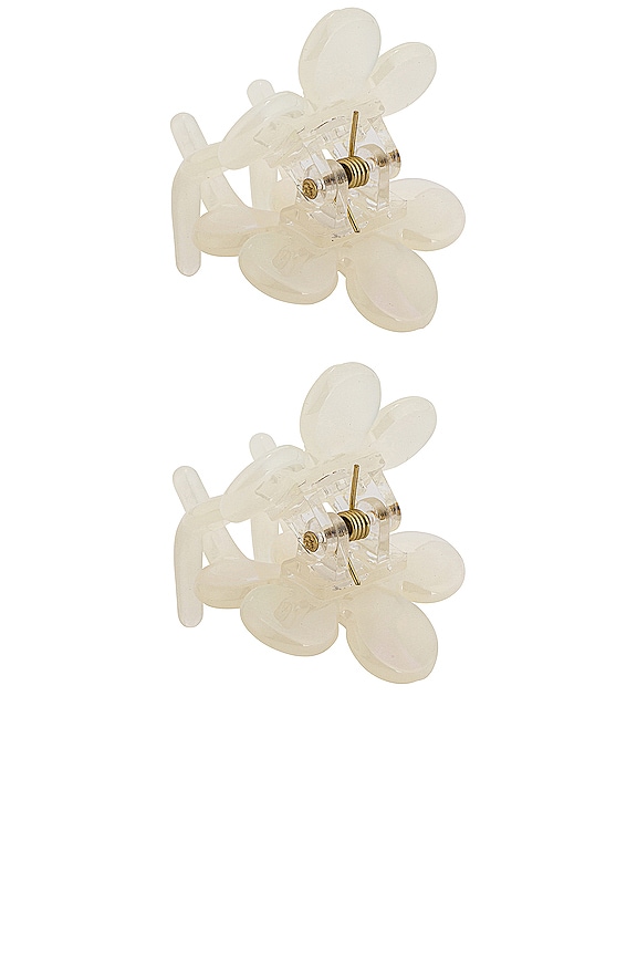 view 2 of 2 CONJUNTO DE CLIPS BABY DAISY in Lychee