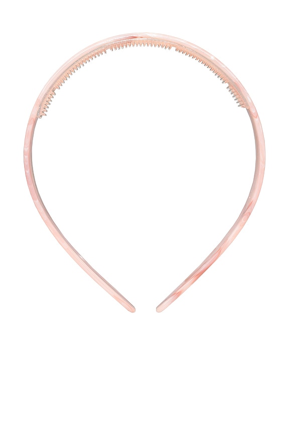 view 2 of 3 STARLET 넓은 머리띠 in Pink Chantilly