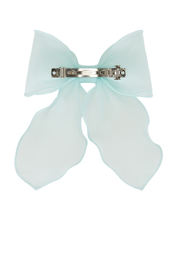 view 2 of 2 ЗАКОЛКА-БАБОЧКА in Pale Blue