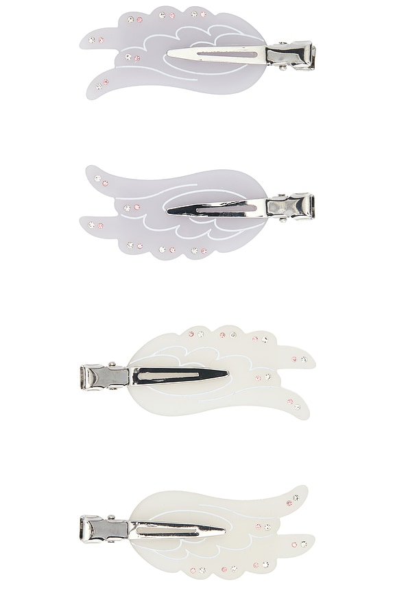 view 1 of 2 Angel Popstar Clips in Lilac Smoke