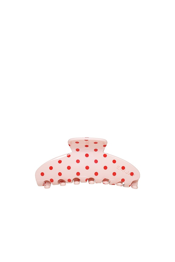 view 1 of 3 Big Effing Clip in Blush Polka Dot