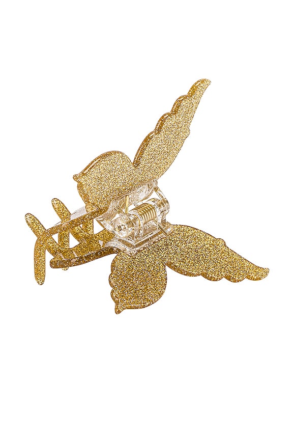 view 2 of 2 Holiday Papillon Clip in Gold