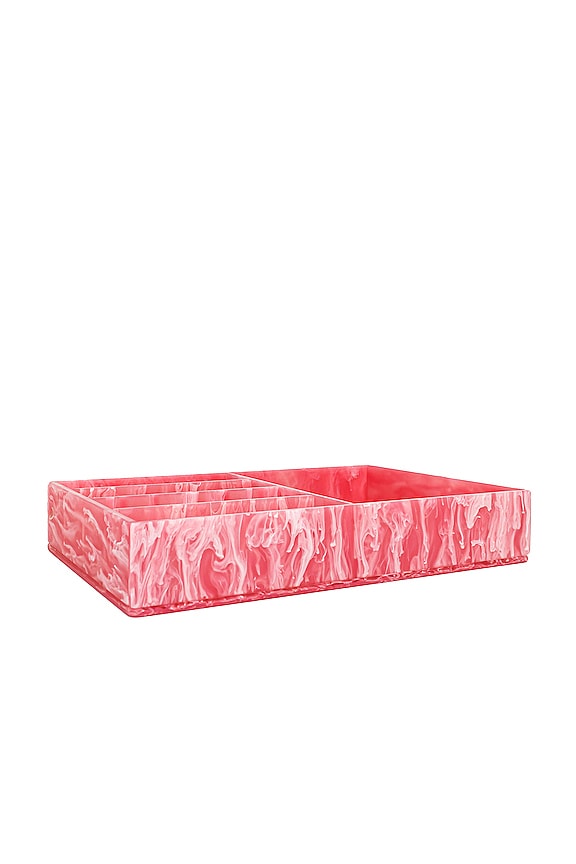 view 2 of 3 Vanity Tray in Pink Smoke