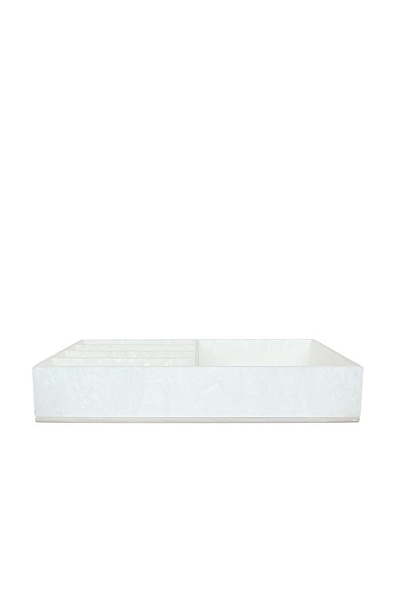 view 2 of 3 Vanity Tray in Cloud