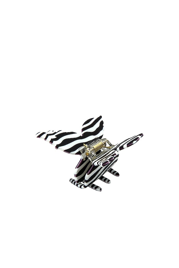 view 1 of 4 Papillon Clip in Zebra