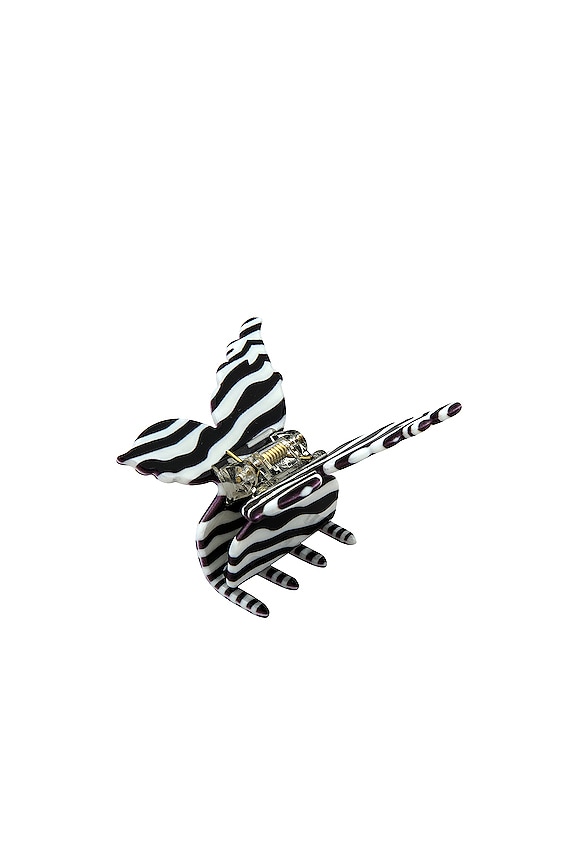 view 2 of 4 Papillon Clip in Zebra