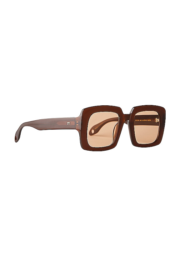 view 2 of 3 LUNETTES DE SOLEIL MAYA in Gloss Brown