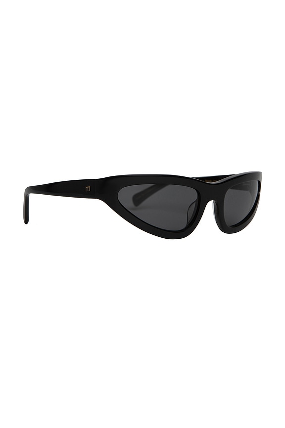 view 2 of 3 Sham Sunglasses in Gloss Black