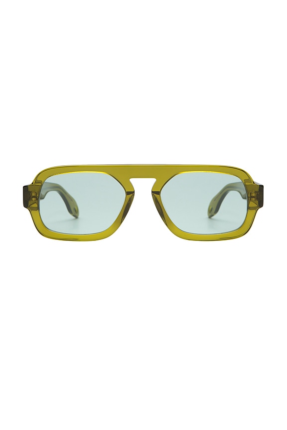 view 1 of 3 Mini Jane Sunglasses in Olive Green