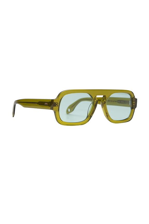 view 2 of 3 Mini Jane Sunglasses in Olive Green