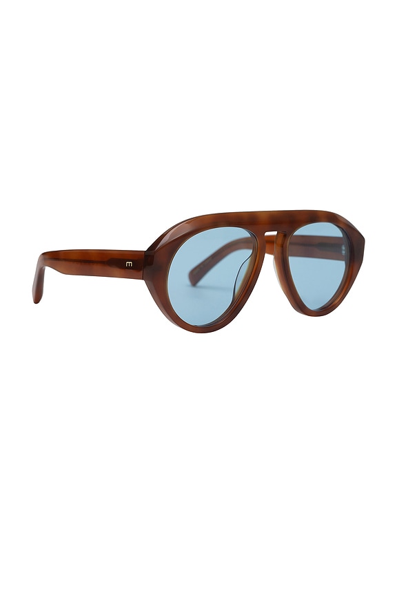 view 2 of 3 Val Sunglasses in Light Brown Tortoise