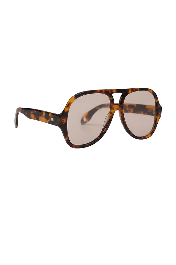 view 2 of 3 Maren Sunglasses in Brown Tortoise
