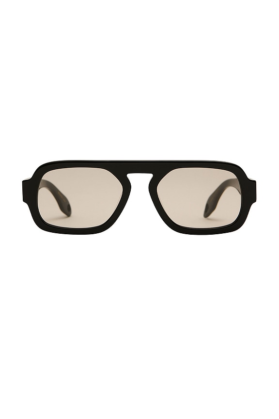 view 1 of 3 Jane Mini Sunglasses in Gloss Black