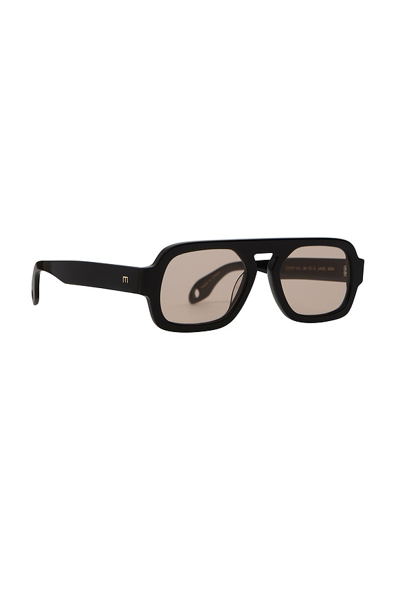 view 2 of 3 Jane Mini Sunglasses in Gloss Black