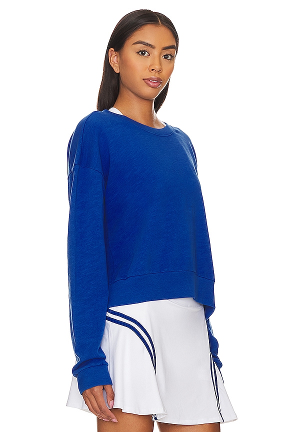 view 2 of 4 Weekend Warrior Pullover in Cobalt Blue