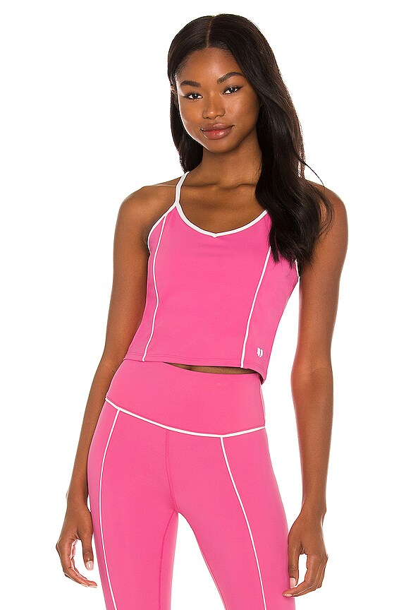 view 2 of 5 SUNSET 70'S MIDI タンクトップ in Disco Pink