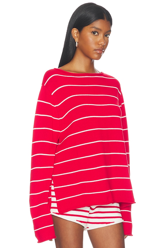 view 2 of 4 Manon Jumper in Scarlett Stripe