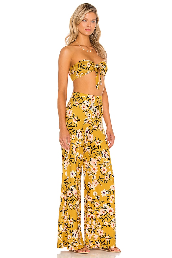 view 2 of 3 Santorini Set in Yellow Floral