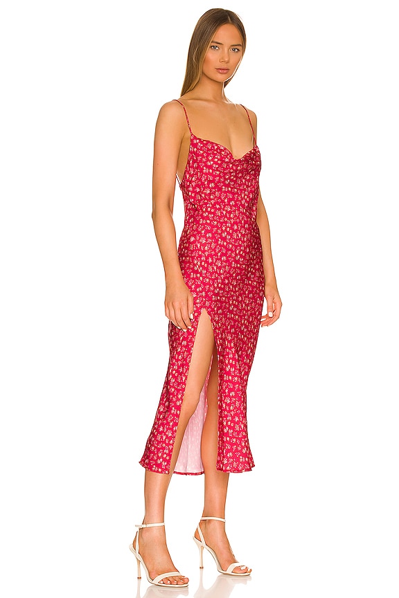 view 2 of 3 VESTIDO MADISON in Raspberry