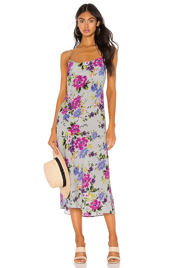 view 1 of 3 Berri Slip Dress in Sky Floral