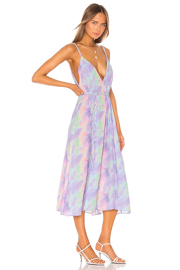 view 2 of 3 Hannah Dress in Sorbet Tie Dye