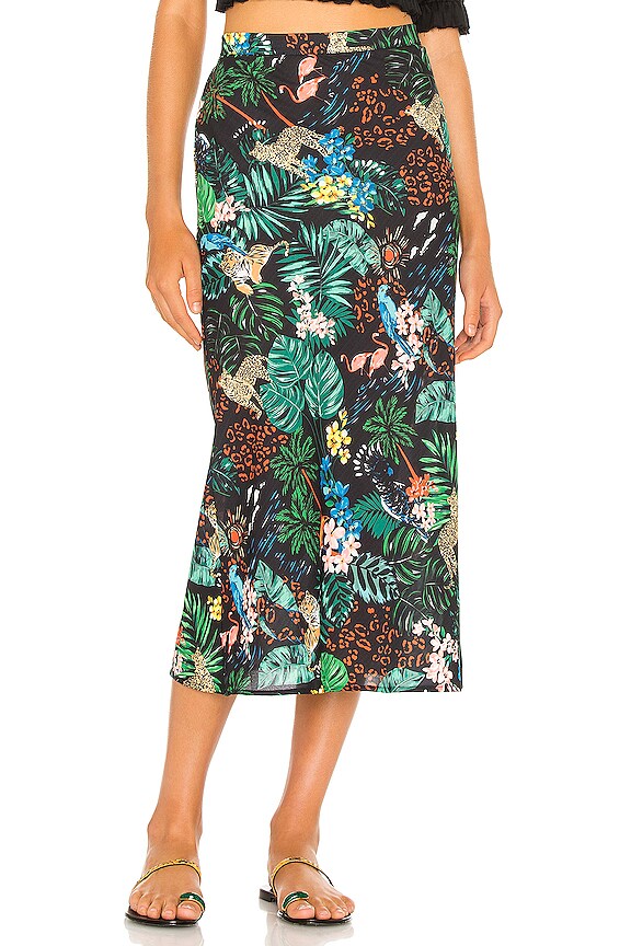 RESA Isabel Midi Skirt in Tropical | REVOLVE