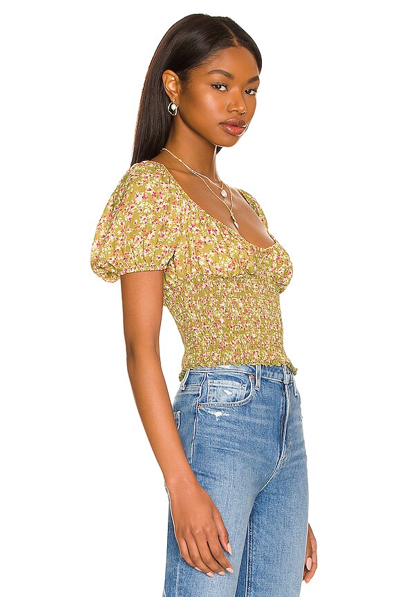 view 2 of 4 Chemisier Stella Sans Manches in Chartreuse