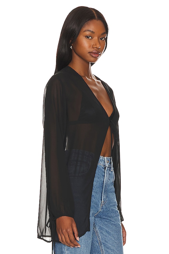 view 2 of 4 Aliyah Top in Black