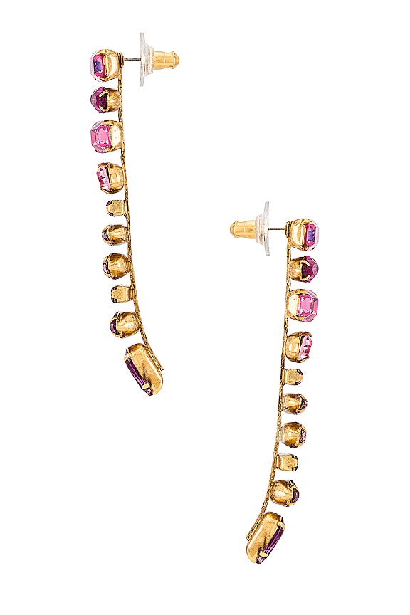 view 2 of 3 Starla Earrings in Pink