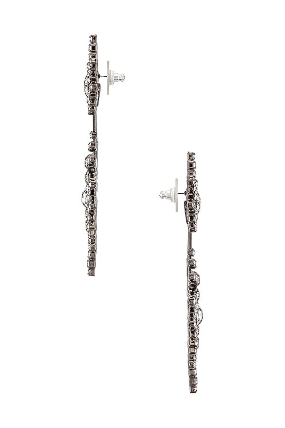 view 2 of 3 REMINGTON 귀걸이 in Gunmetal