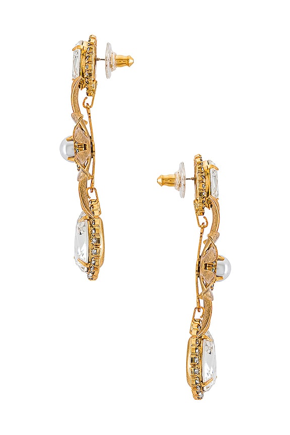 view 2 of 3 СЕРЬГИ CHRISSY in Golden Glow