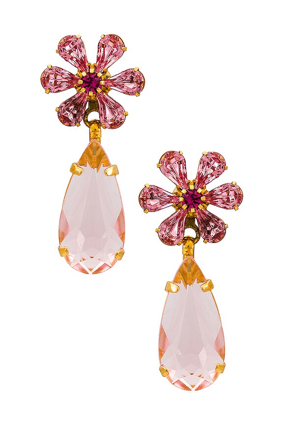 Elizabeth Cole Pepa Earrings in Pink REVOLVE