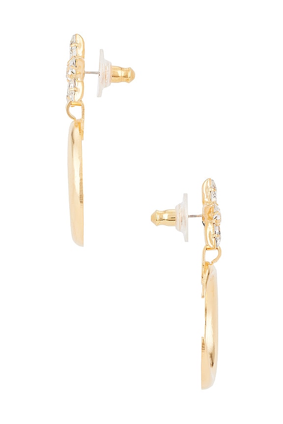 view 2 of 2 OPHELIA 귀걸이 in Crystal