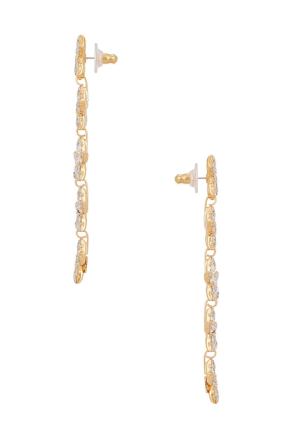 view 2 of 3 Soleil Earrings in Crystal