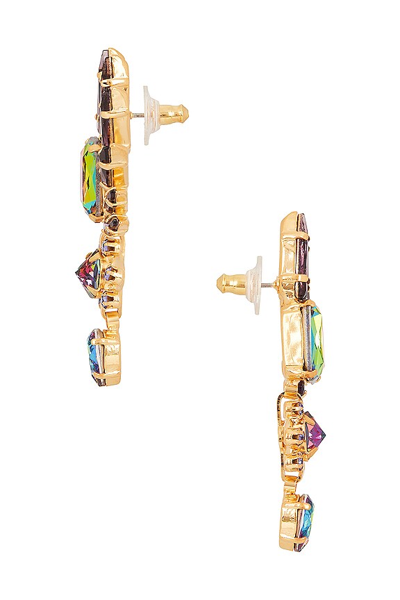 view 2 of 2 Abrielle Earrings in Purple