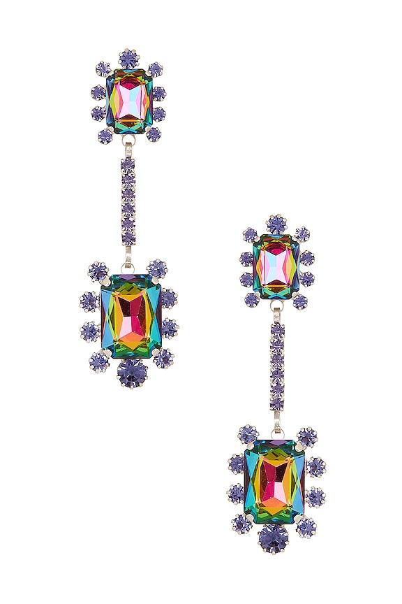 view 1 of 2 Gaia Earrings in Purple