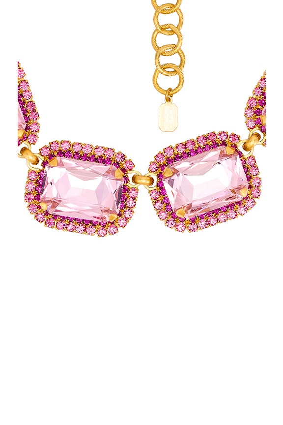 view 2 of 2 Danika Necklace in Pink