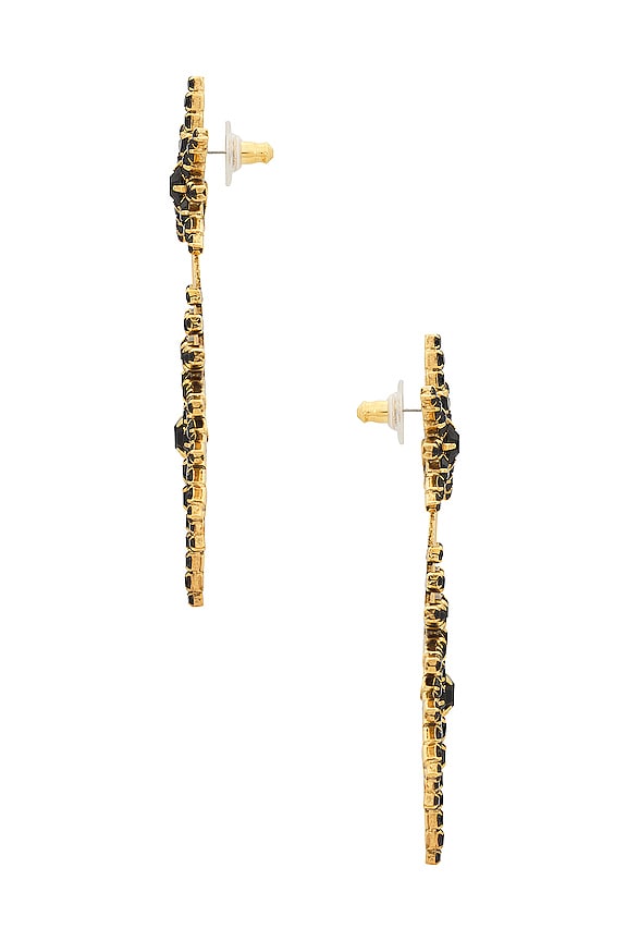 view 2 of 2 BOUCLES D'OREILLES REMINGTON in Black