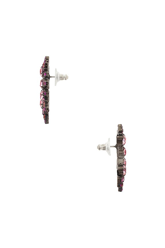 view 2 of 2 BOUCLES D'OREILLES CORALINE in Pink