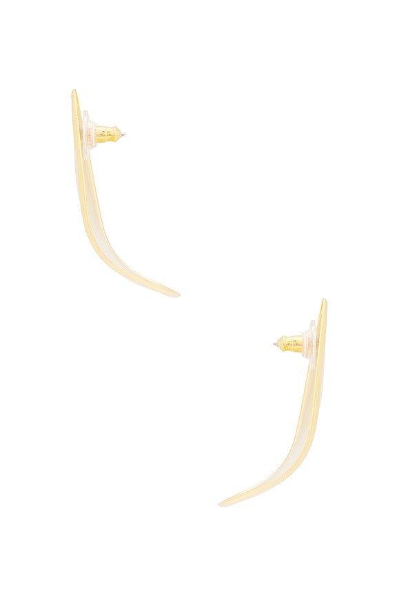 view 2 of 2 Archie Earrings in Gold