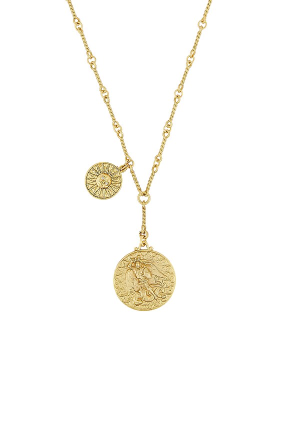 view 2 of 3 COLLAR COLGANTE ST. MICHAEL in Gold