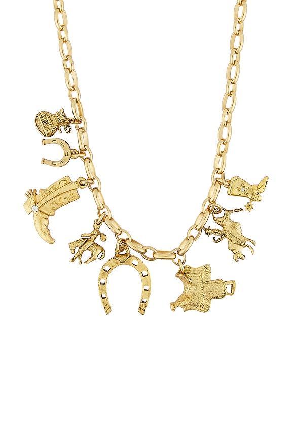 view 2 of 3 COLLAR CON ADORNOS DAKOTA in Gold